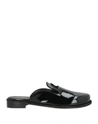 Calpierre Woman Mules & Clogs Black Size 8 Leather