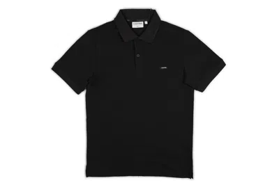 Calvin Klein - Polo Mm Piquet With Written K10k112468 Beh Ner In Black
