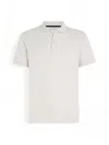 Calvin Klein Cotton Polo Shirt In Neutral