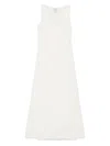 Calvin Klein Long Tech Texture Bias Ankle Dress