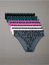 Calvin Klein 1996 Cotton Stretch 7-pack Modern Bikini In June Bug Mutli