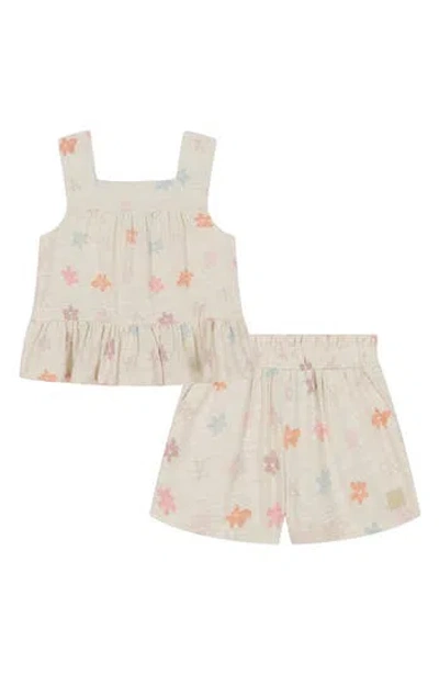Calvin Klein Babies'  2-piece Matching Set In Gray