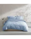 Calvin Klein 200 Thread Count Washed Percale Cotton Comforter Set