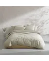 Calvin Klein 200 Thread Count Washed Percale Cotton Duvet Cover Set