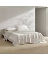 Calvin Klein 200 Thread Count Washed Percale Cotton Sheet Set