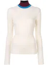 Calvin Klein 205w39nyc White Turtleneck