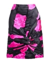 Calvin Klein 205w39nyc Woman Midi Skirt Black Size 4 Silk In Black