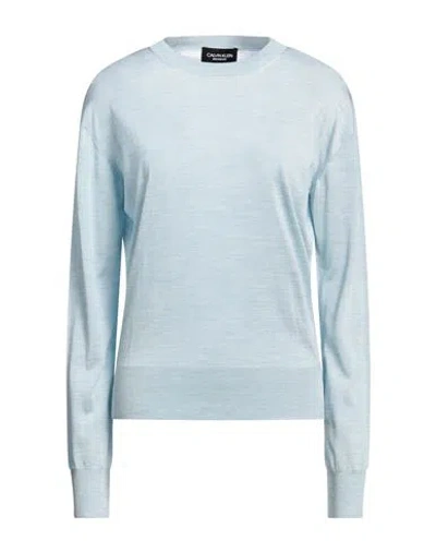 Calvin Klein 205w39nyc Woman Sweater Light Blue Size L Silk