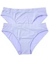 Calvin Klein 2pk Bonded Flex Boyshort In Blue