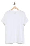 Calvin Klein 3-pack Cotton Crew Neck T-shirt In White