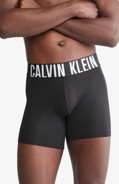CALVIN KLEIN CALVIN KLEIN 3-PACK INTENSE POWER MICROFIBER BOXER BRIEFS
