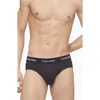 Calvin Klein 3-pack Stretch Cotton Briefs In Black