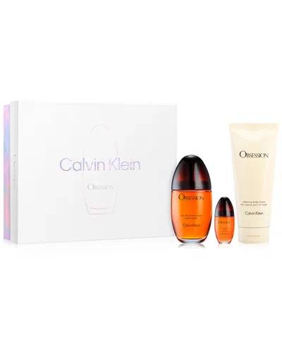 Calvin Klein 3-pc. Obsession Eau De Parfum Gift Set In White