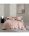 Calvin Klein 300 Thread Count Organic Earth Solid Cotton Sateen Duvet Cover  Set