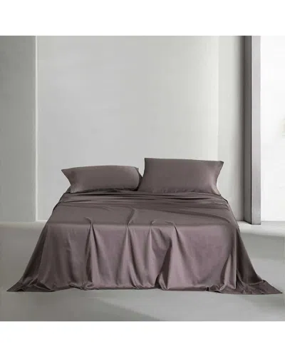 CALVIN KLEIN CALVIN KLEIN 300 THREAD COUNT PEARL EDGE COTTON SATEEN SHEET SET