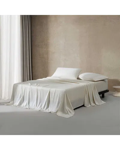 CALVIN KLEIN CALVIN KLEIN 300 THREAD COUNT PEARL EDGE COTTON SATEEN SHEET SET