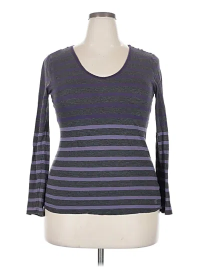 Pre-owned Calvin Klein 3/4 Sleeve T-shirt In Gray