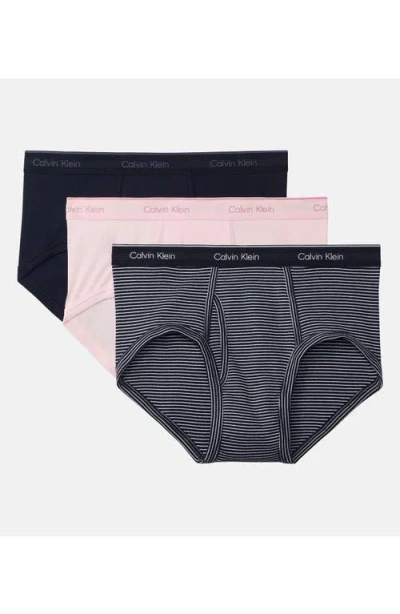 Calvin Klein 3-pack Cotton Classics Briefs In Multi