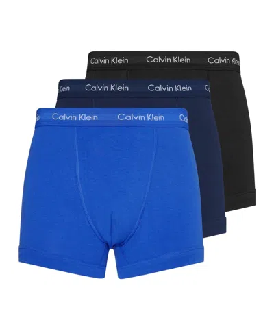 Calvin Klein 3-pack Cotton Stretch Boxer Shorts In Multi