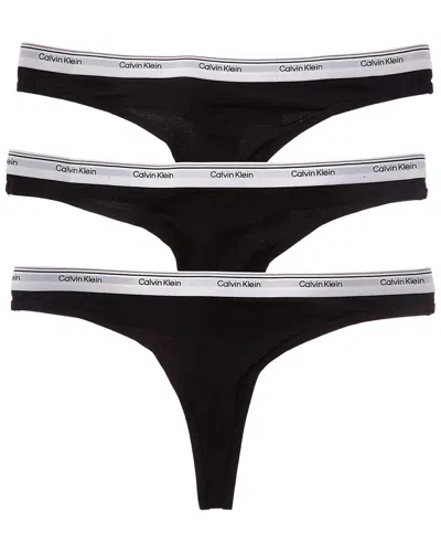Calvin Klein 3pk Thong In Animal Print