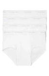 Calvin Klein 4-pack Classic Logo Briefs In White