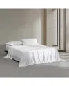 Calvin Klein 400 Thread Count Rekoop Solid Sateen Sheet Set