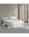 Calvin Klein 400 Thread Count Rekoop Solid Sateen Sheet Set