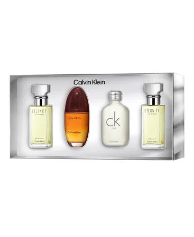 Calvin Klein 4-piece Fragrance Gift Set In No Color