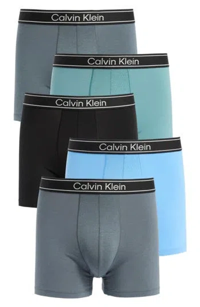 Calvin Klein 5-pack Boxer Briefs In Multi