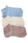 Calvin Klein 6-pack Assorted No Show Socks In Blue