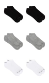 Calvin Klein 6 Pack Classic Athletic Low Cut Socks
