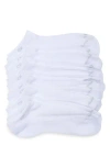 Calvin Klein 6-pack No Show Socks In White
