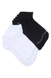 Calvin Klein 6-pack Quarter Cut Socks In Multi