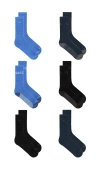 Calvin Klein 6 Pack Recycled Poly Cushion Crew Socks