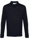 Calvin Klein Long-sleeve Cotton Polo Shirt