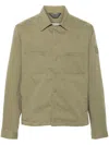 Calvin Klein Logo-appliqué Shirt Jacket