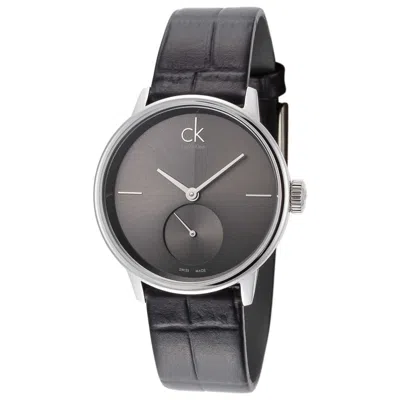 Calvin Klein Accent Women's Watch In Black