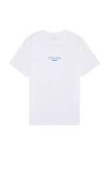 Calvin Klein Acid Wash 20s Cotton Tee In White