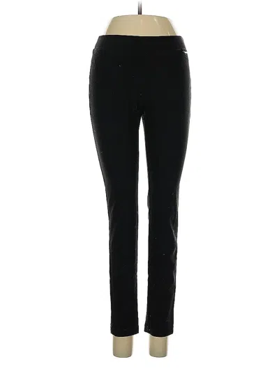 Pre-owned Calvin Klein Active Pants In Black