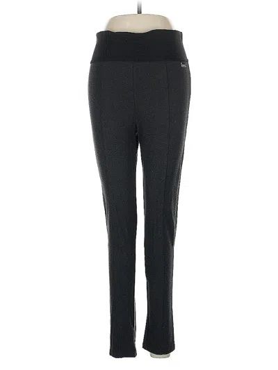 Pre-owned Calvin Klein Active Pants In Black