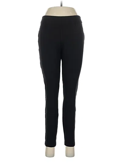 Pre-owned Calvin Klein Active Pants In Black