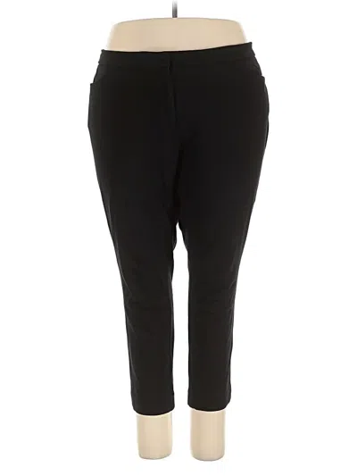 Pre-owned Calvin Klein Active Pants In Black