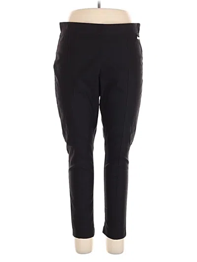 Pre-owned Calvin Klein Active Pants In Black