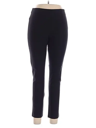 Pre-owned Calvin Klein Active Pants In Black