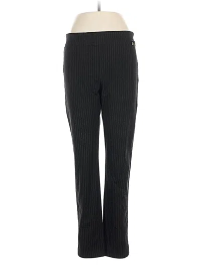 Pre-owned Calvin Klein Active Pants In Black