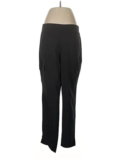 Pre-owned Calvin Klein Active Pants In Black