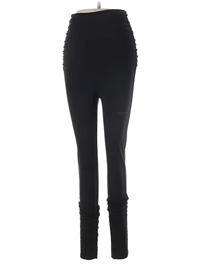 Pre-owned Calvin Klein Active Pants In Black