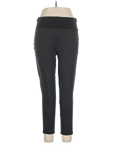 Pre-owned Calvin Klein Active Pants In Black