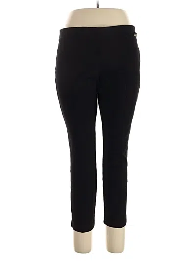Pre-owned Calvin Klein Active Pants In Black