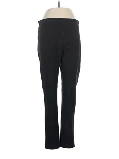 Pre-owned Calvin Klein Active Pants In Black